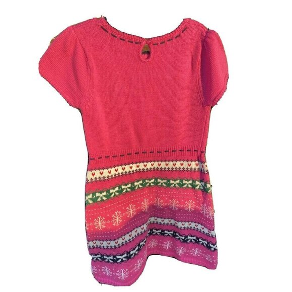 Hartstrings Pink Sweater Dress Winter Size 6X‎ - Picture 3 of 3